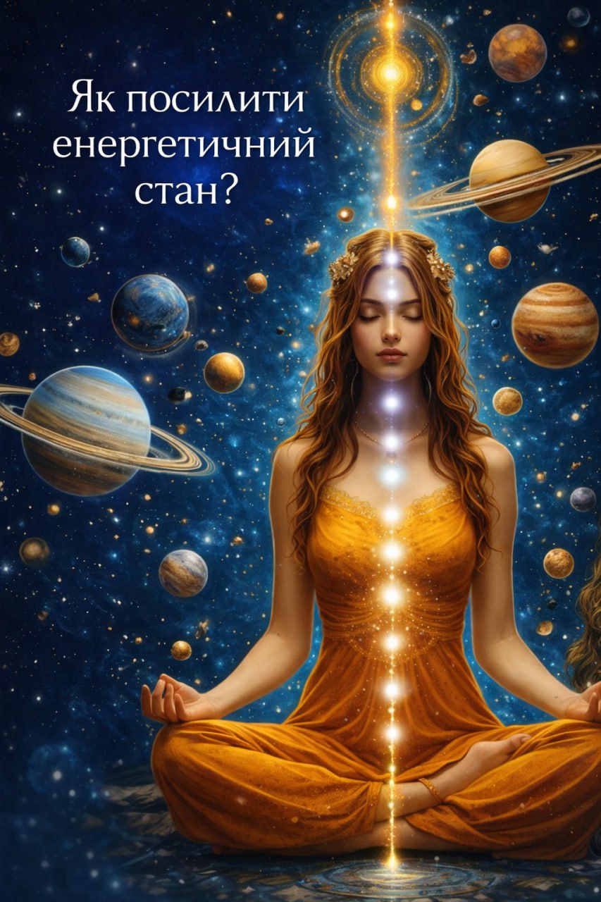 ✨ Як посилити свій енергетичний стан?